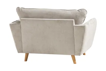 Trend Lyx Lenestol - Beige/Eik - Møbler - Stoler - Lenestoler