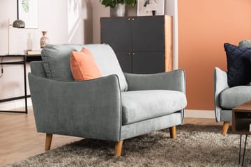 Trend Lyx Lenestol - Grå - Møbler - Stoler - Lenestoler