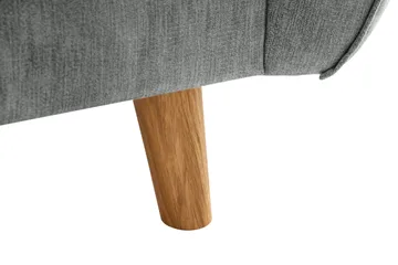 Trend Lyx Lenestol - Grå/Eik - Møbler - Stoler - Lenestoler