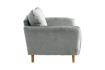 Trend Lyx Lenestol - Grå/Eik - Møbler - Stoler - Lenestoler