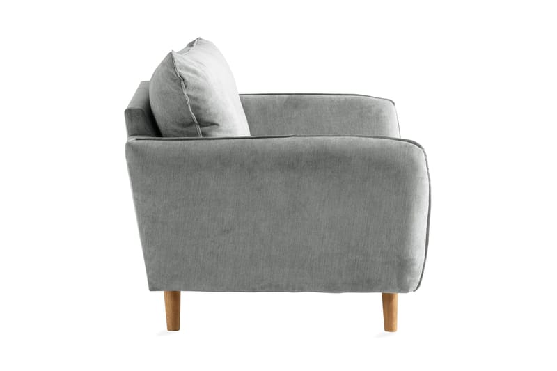 Trend Lyx Lenestol - Grå/Eik - Møbler - Stoler - Lenestoler