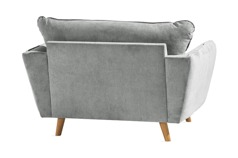 Trend Lyx Lenestol - Grå/Eik - Møbler - Stoler - Lenestoler