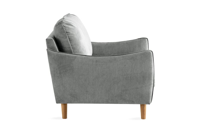 Trend Lyx Lenestol - Grå/Eik - Møbler - Stoler - Lenestoler