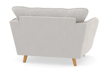 Trend Lyx Lenestol - Hvit Fløyel - Møbler - Stoler - Lenestoler