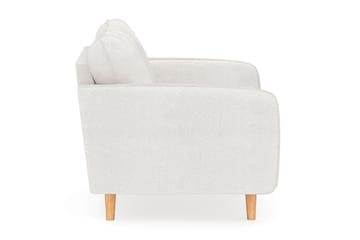 Trend Lyx Lenestol - Hvit|Bouclé - Møbler - Stoler - Lenestoler