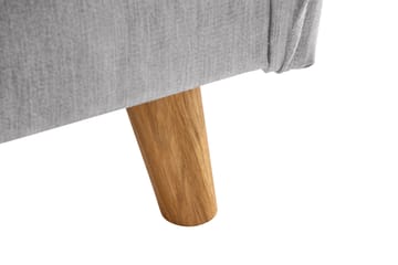 Trend Lyx Lenestol - Lysegrå/Eik - Møbler - Stoler - Lenestoler