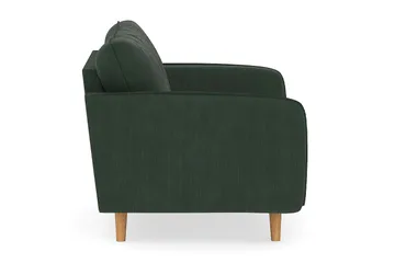 Trend Lyx Lenestol - Mørk grønn Kordfløyel - Møbler - Stoler - Lenestoler