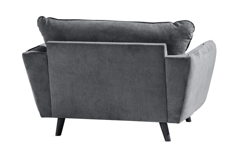 Trend Lyx Lenestol - Mørkegrå - Møbler - Stoler - Lenestoler