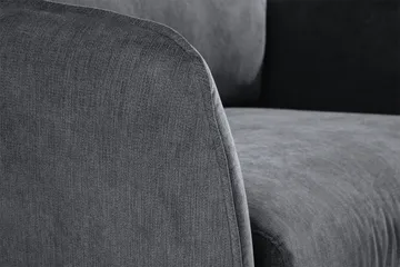 Trend Lyx Lenestol - Mørkegrå - Møbler - Stoler - Lenestoler