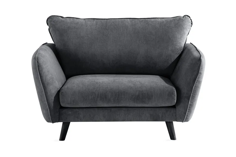 Trend Lyx Lenestol - Mørkegrå - Møbler - Stoler - Lenestoler