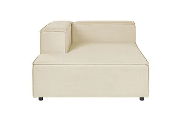 Tunda Sjeselong 119 cm Høyre - Beige/Svart - Møbler - Stoler - Lenestoler - Liggestol