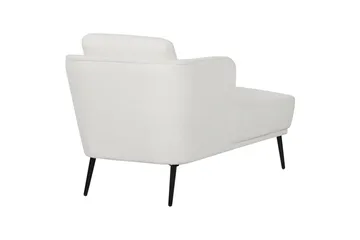 Uklund Sjeselong 148 cm Høyre - Svart/Hvit - Møbler - Stoler - Lenestoler - Liggestol