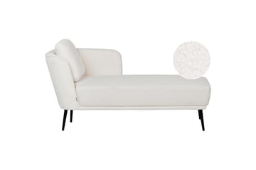 Uklund Sjeselong 148 cm Venstre - Svart/Hvit - Møbler - Stoler - Lenestoler - Liggestol