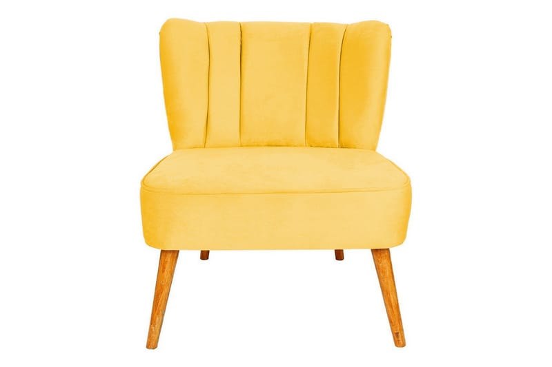 Ullsperger Lenestol med Armlene - Gul - Møbler - Stoler - Lenestoler