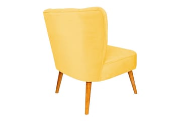 Ullsperger Lenestol med Armlene - Gul - Møbler - Stoler - Lenestoler