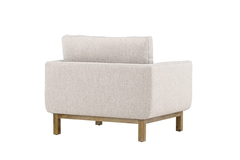 Vanlig lenestol med armlener Venture Home Olympos lenestol Beige - Møbler - Stoler - Lenestoler
