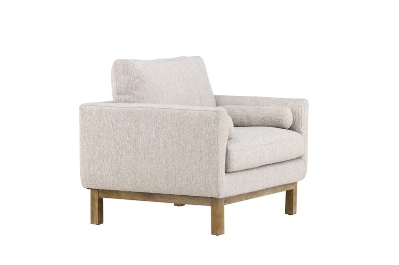 Vanlig lenestol med armlener Venture Home Olympos lenestol Beige - Møbler - Stoler - Lenestoler