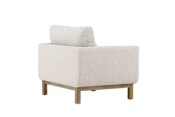 Vanlig lenestol med armlener Venture Home Olympos lenestol Beige - Møbler - Stoler - Lenestoler