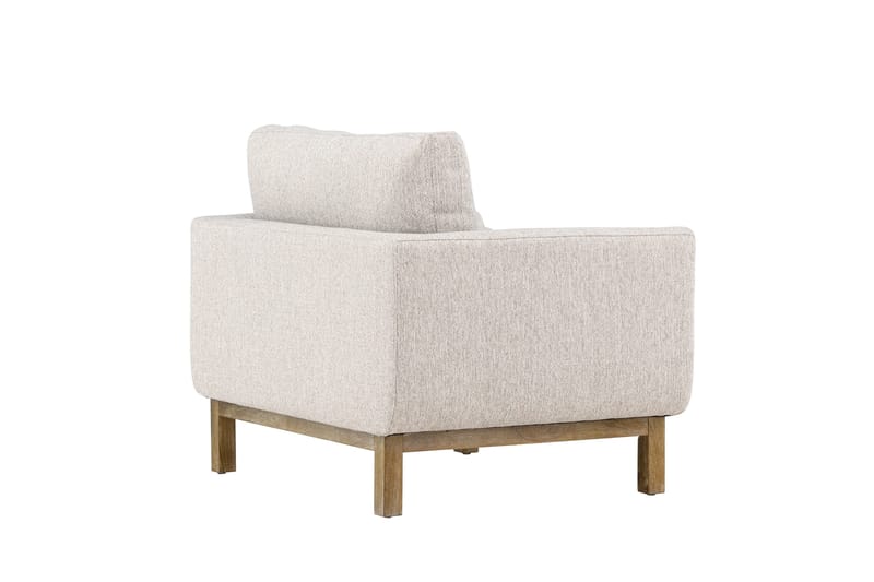 Vanlig lenestol med armlener Venture Home Olympos lenestol Beige - Møbler - Stoler - Lenestoler