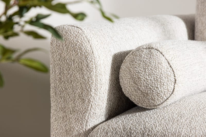 Vanlig lenestol med armlener Venture Home Olympos lenestol Beige - Møbler - Stoler - Lenestoler