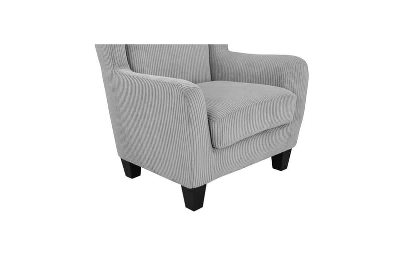 Vanlig lenestol uten armlener Loft24 Lenestol Zhili Ljusgrå - Møbler - Stoler - Lenestoler - Lenestol uten armlene