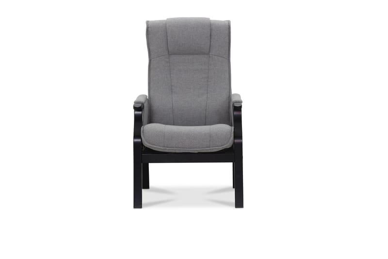 Vanlig lenestol uten armlener Saika Lenestol Lysegrå - Møbler - Stoler - Lenestoler - Lenestol med fotskammel