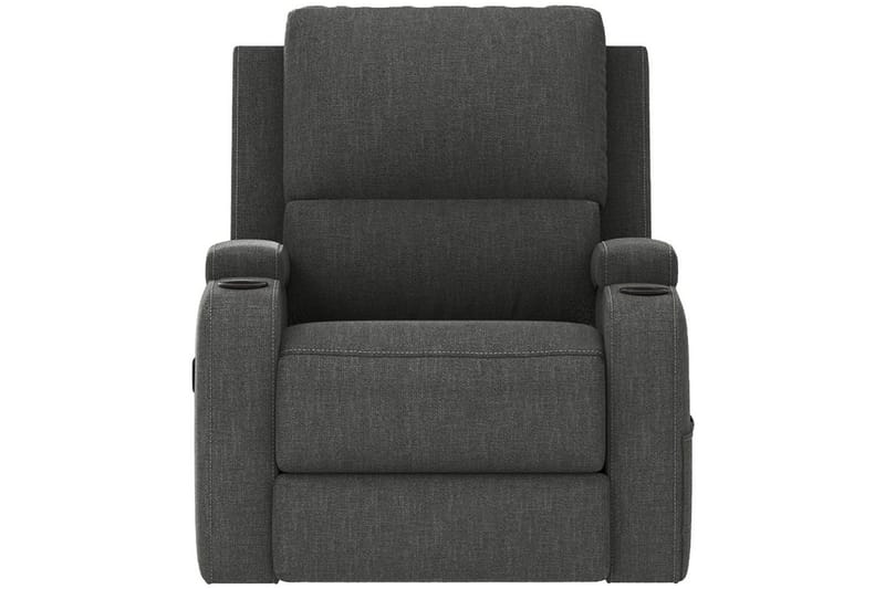 Vanlig reclinerstol Loft24 Reclinerstol Loft24 Dallas Grå Belfast-stoff - Møbler - Stoler - Lenestoler - Recliner