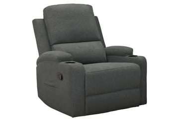 Vanlig reclinerstol Loft24 Reclinerstol Loft24 Dallas Grå Belfast-stoff - Møbler - Stoler - Lenestoler - Recliner