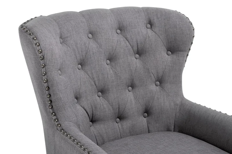 Viborg Ii Lenestol - Grå - Møbler - Stoler - Lenestoler