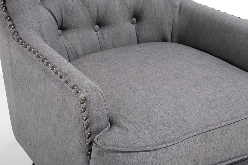 Viborg Ii Lenestol - Grå - Møbler - Stoler - Lenestoler