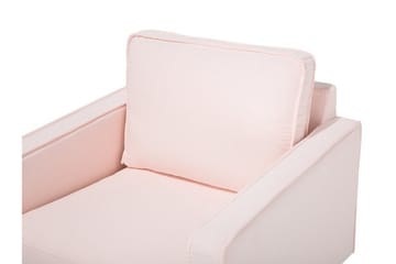 Vind Moderne Lenestol i Stoff - Rosa - Møbler - Stoler - Lenestoler