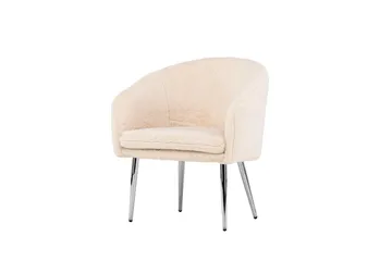 Wanda Lenestol - Beige - Møbler - Stoler - Lenestoler