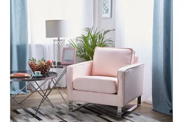 WIND Lenestol - Rosa - Møbler - Stoler - Lenestoler