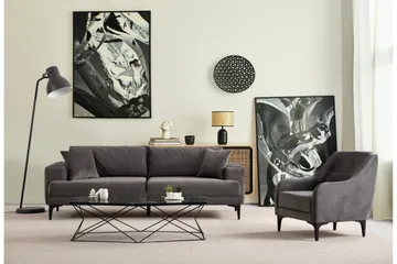 Winskill Lenestol - Antrasitt - Møbler - Stoler - Lenestoler