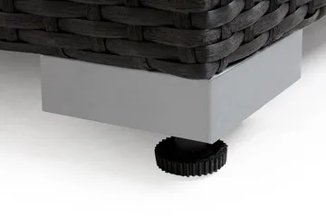 Wisconsin Premium Stolmodul - Svart - Hagemøbler & utemiljø - Loungemøbler - Loungestol utendørs