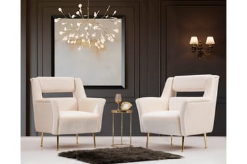 Wonthaggi Lenestol - Beige - Møbler - Stoler - Lenestoler