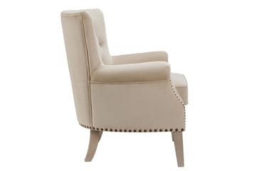 Wynn Lenestol Beige - Dorel Home - Møbler - Stoler - Lenestoler