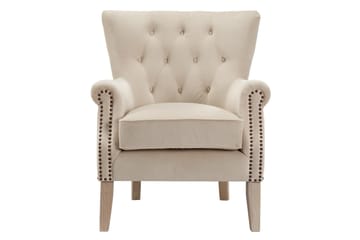 Wynn Lenestol Beige - Dorel Home - Møbler - Stoler - Lenestoler