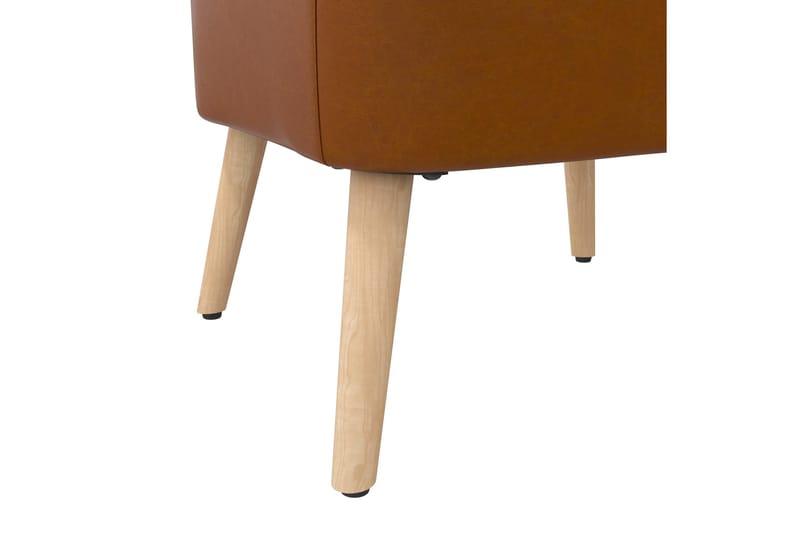 Wynn Lenestol Brun - Dorel Home - Møbler - Stoler - Lenestoler