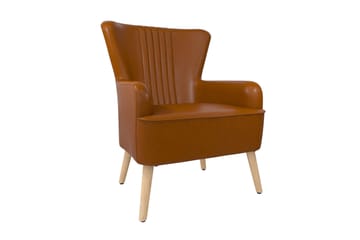 Wynn Lenestol Brun - Dorel Home - Møbler - Stoler - Lenestoler