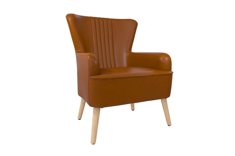 Wynn Lenestol Brun - Dorel Home - Møbler - Stoler - Lenestoler