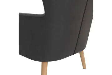 Wynn Lenestol Mørkegrå - Dorel Home - Møbler - Stoler - Lenestoler