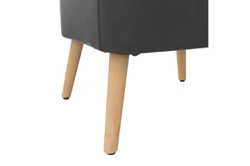 Wynn Lenestol Mørkegrå - Dorel Home - Møbler - Stoler - Lenestoler