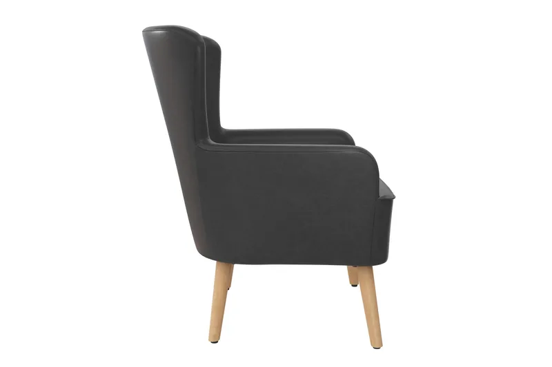 Wynn Lenestol Mørkegrå - Dorel Home - Møbler - Stoler - Lenestoler