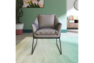 Yianni Lenestol - Grå - Møbler - Stoler - Lenestoler