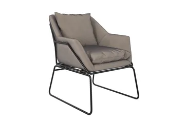 Yianni Lenestol - Grå - Møbler - Stoler - Lenestoler