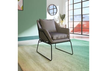 Yianni Lenestol - Grå - Møbler - Stoler - Lenestoler