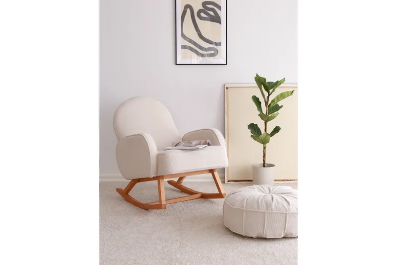 Yoko Lenestol - Hvit - Møbler - Barnemøbler - Barnestol - Gynestol barn