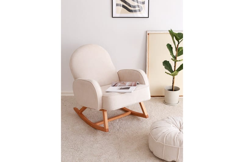 Yoko Lenestol - Hvit - Møbler - Barnemøbler - Barnestol - Gynestol barn