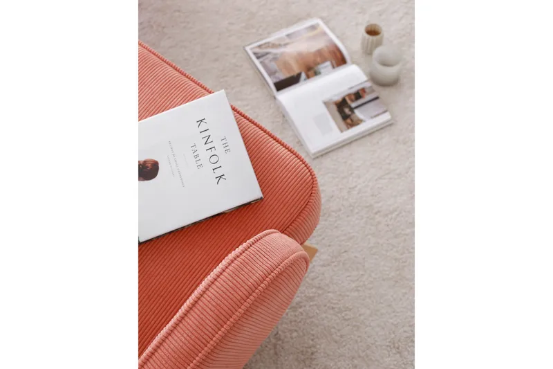 Yoko Lenestol - Koral - Møbler - Barnemøbler - Barnestol - Gynestol barn